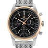 Up Close Front Facing Picture Of Breitling UB015212/BC74-154A Stainless Steel Watch Display Model Condition