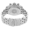 Back View Of {Caseback} Back Case And Closed Stainless Steel Band Of Breitling A4436010/BB71-379A Watch Display Model Condition