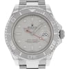 Up Close Front Facing Picture Of Rolex 116622 Stainless Steel Watch Pre Owned Condition