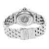 Back View Of {Caseback} Back Case And Closed Stainless Steel Band Of Breitling A71340LA/A713-SS Watch Pre Owned Condition