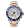 Up Close Front Facing Picture Of Rolex 116681WASO Stainless Steel Watch Pre Owned Condition