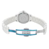 Back View Of Screwback Back Case And Open Ceramic Band Of Dior CD1221E4C001 Watch Pre Owned Condition