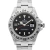Up Close Front Facing Picture Of Rolex 16570T Stainless Steel Watch Pre Owned Condition