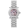 Front Full View Of Chopard 27/8250-23 Stainless Steel Watch Pre Owned Condition Excellent