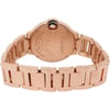 Back View Of Screwback Back Case And Closed Yellow Gold Band Of Cartier WE902062 Watch Pre Owned Condition