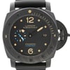 Up Close Front Facing Picture Of Panerai PAM00616 Ceramic Watch Pre Owned Condition