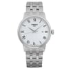 Front Full View Of Tissot T129.410.11.013.00 Stainless Steel Watch Display Model Condition Excellent