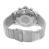 Back View Of {Caseback} Back Case And Closed Stainless Steel Band Of Breitling A2336035-F555-152A Watch Display Model Condition