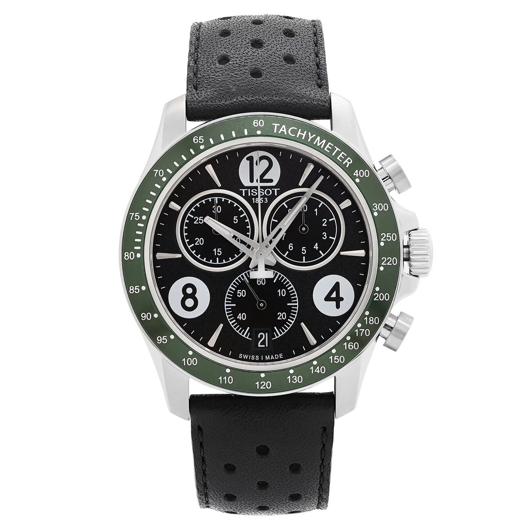 Front Full View Of Tissot T106.417.16.057.00 Stainless Steel Watch New With Defects Condition Excellent