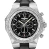 Up Close Front Facing Picture Of Breitling A4736212/B919-210S Stainless Steel Watch Pre Owned Condition