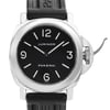 Up Close Front Facing Picture Of Panerai PAM00002 Stainless Steel Watch Pre Owned Condition
