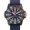 Up Close Front Facing Picture Of Luminox XS.3803.C Carbon Watch Display Model Condition