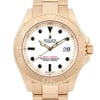 Up Close Front Facing Picture Of Rolex 16628 Yellow Gold Watch Pre Owned Condition