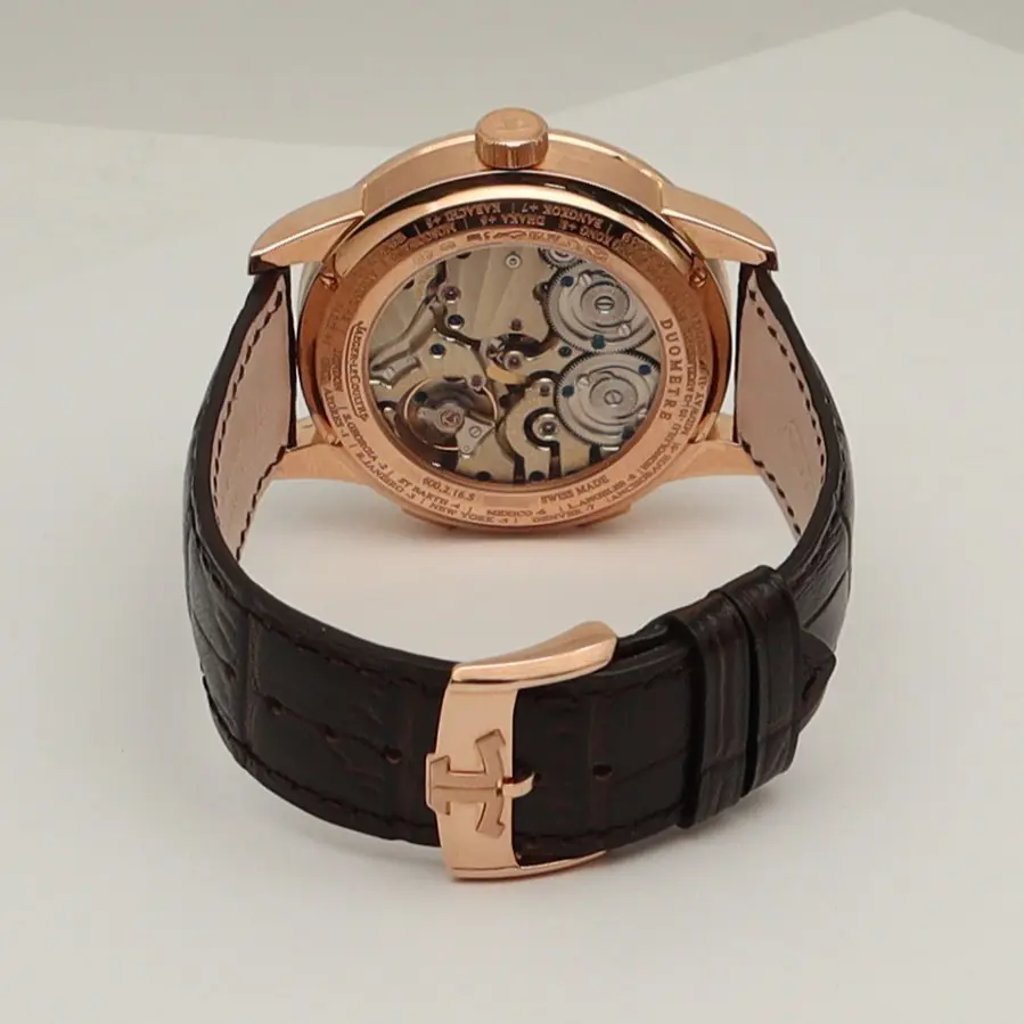5th image of Jaeger-LeCoultre  Jaeger Lecoultre Duometre Unique Travel Time Wristwatch, PreOwned condition