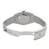 Back View Of Screwback Back Case And Open Stainless Steel Band Of Rolex 126300 Watch Unworn Condition