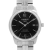 Up Close Front Facing Picture Of Tissot T049.407.11.057.00 Stainless Steel Watch Display Model Condition
