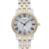Up Close Front Facing Picture Of Tissot T122.210.11.033.00 Stainless Steel Watch Pre Owned Condition