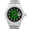 Up Close Front Facing Picture Of Rolex 16030 Stainless Steel Watch Pre Owned Condition