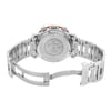 Back View Of {Caseback} Back Case And Open Stainless Steel Band Of Hermes CL2.916 Watch Pre Owned Condition