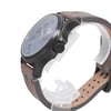 View Of Crown Facing Side Of Luminox XL.1923 Stainless Steel Watch Pre Owned Condition