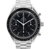 Up Close Front Facing Picture Of OMEGA 3510.50.00 Stainless Steel Watch Pre Owned Condition