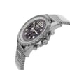 View Of Crown Facing Side Of Breitling A2336035-F555-152A Stainless Steel Watch Display Model Condition