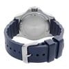 Back View Of Solid Back Case And Closed Rubber Band Of Victorinox 241688.1 Watch Display Model Condition