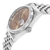 View Of Crown Facing Side Of Rolex 16200 Stainless Steel Watch Pre Owned Condition