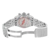 Back View Of {Caseback} Back Case And Open Stainless Steel Band Of Breitling A4436010 / BB71-379A Watch Pre Owned Condition