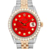 Up Close Front Facing Picture Of Rolex 16013 {Case Material} Watch Pre Owned Condition