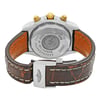 Back View Of {Caseback} Back Case And Closed Leather Band Of Breitling B13356 Watch Pre Owned Condition