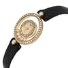 View Of Crown Facing Side Of Chopard 4066 Yellow Gold Watch Pre Owned Condition