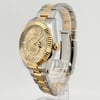 View Of Crown Facing Side Of Rolex 326933 Stainless Steel Watch Pre Owned Condition