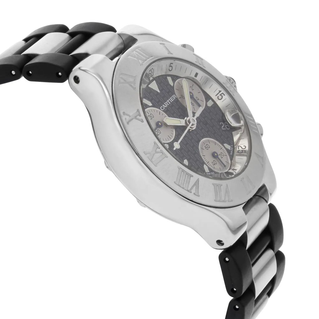 4th image of Cartier Chronoscaph Wristwatch, PreOwned condition