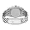 Back View Of Solid Back Case And Closed Stainless Steel Band Of Rolex 126334 Watch New Condition