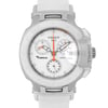 Up Close Front Facing Picture Of Tissot T048.217.27.016.00 Stainless Steel Watch Display Model Condition