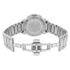 Back View Of Solid Back Case And Open Stainless Steel Band Of Versace 12C99D009S099 Watch Pre Owned Condition