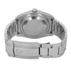 Back View Of Solid Back Case And Closed Stainless Steel Band Of Rolex 116264 Watch Pre Owned Condition