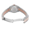 Back View Of Solid Back Case And Open Stainless Steel,Rose Gold Band Of Rolex 178271 Watch Pre Owned Condition