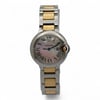 Front Full View Of Cartier 3009 Stainless Steel Watch Pre Owned Condition Good