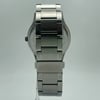 An image of a Wristwatch by Kenneth Cole. This Pre Owned item is designed for Men, featuring a Casual,Dress/Formal style. It has a Quartz movement and an Analog display with a Gray dial color. The indices include Stick Indexes. The band is made of Stainless Steel and the case is made of Stainless Steel. The watch has a Round shape with a case size of 44 mm and a case thickness of 10 mm.