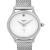 Up Close Front Facing Picture Of Tissot T103.310.11.031.00 Stainless Steel Watch Display Model Condition