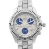 Up Close Front Facing Picture Of Breitling A73350 Stainless Steel Watch Pre Owned Condition