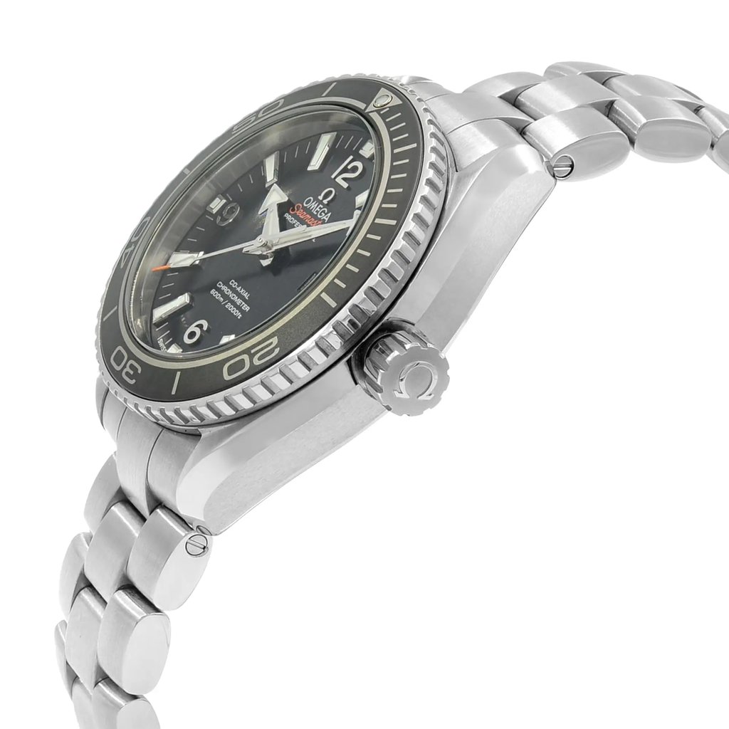 View Of Crown Facing Side Of OMEGA 232.30.38.20.01.001 Stainless Steel Watch Display Model Condition