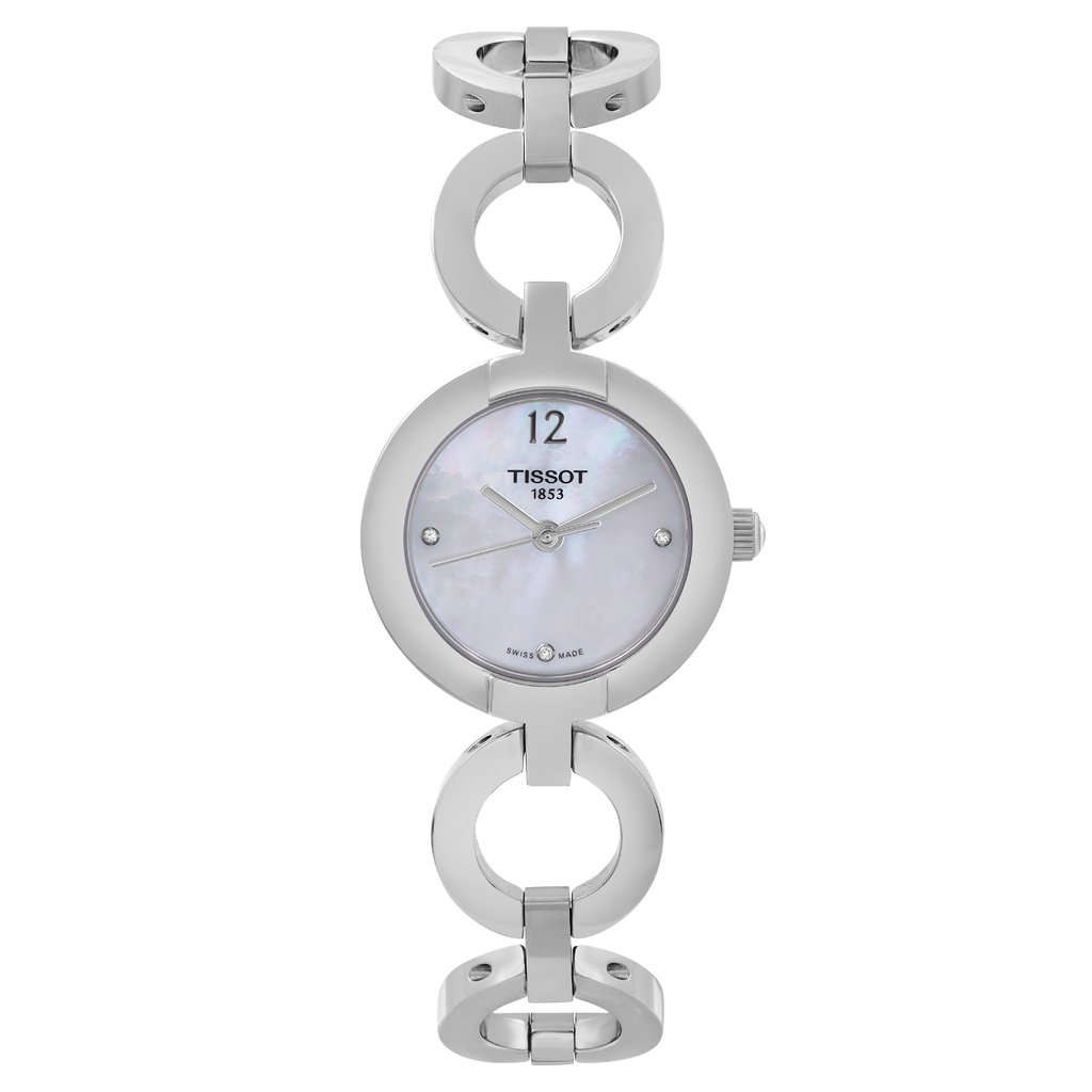 Front Full View Of Tissot T084.210.11.116.00 Stainless Steel Watch New Condition {Product Condition}