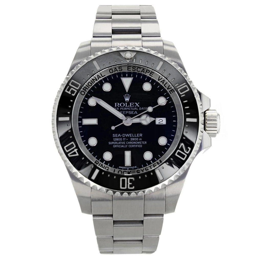 Front Full View Of Rolex 116660 Stainless Steel Watch Pre Owned Condition Excellent
