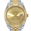 Up Close Front Facing Picture Of Rolex 126333 Stainless Steel Watch Unworn Condition