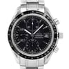 Up Close Front Facing Picture Of OMEGA 3210.50.00 Stainless Steel Watch Pre Owned Condition