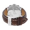 Back View Of {Caseback} Back Case And Closed Leather Band Of Breitling P1936212/Q540 Watch Pre Owned Condition