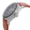 View Of Crown Facing Side Of Luminox XA.9447 Stainless Steel Watch Display Model Condition